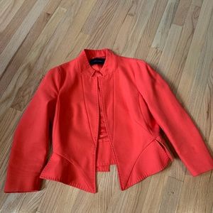 Cropped Jacket with 3/4 sleeves